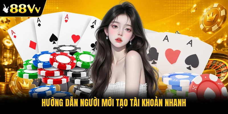 Hướng dẫn người mới tạo tài khoản nhanh